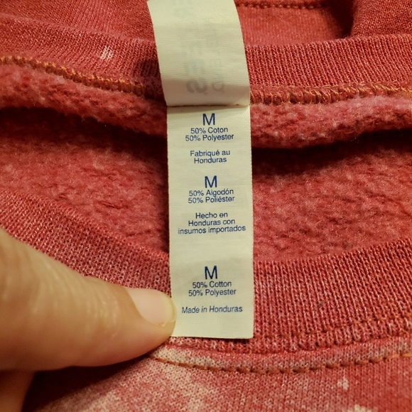 Jerzees Rob Zombie Sweatshirt Men's Size Medium Red Bleached Wash Horror Metal. - Picture 7 of 8